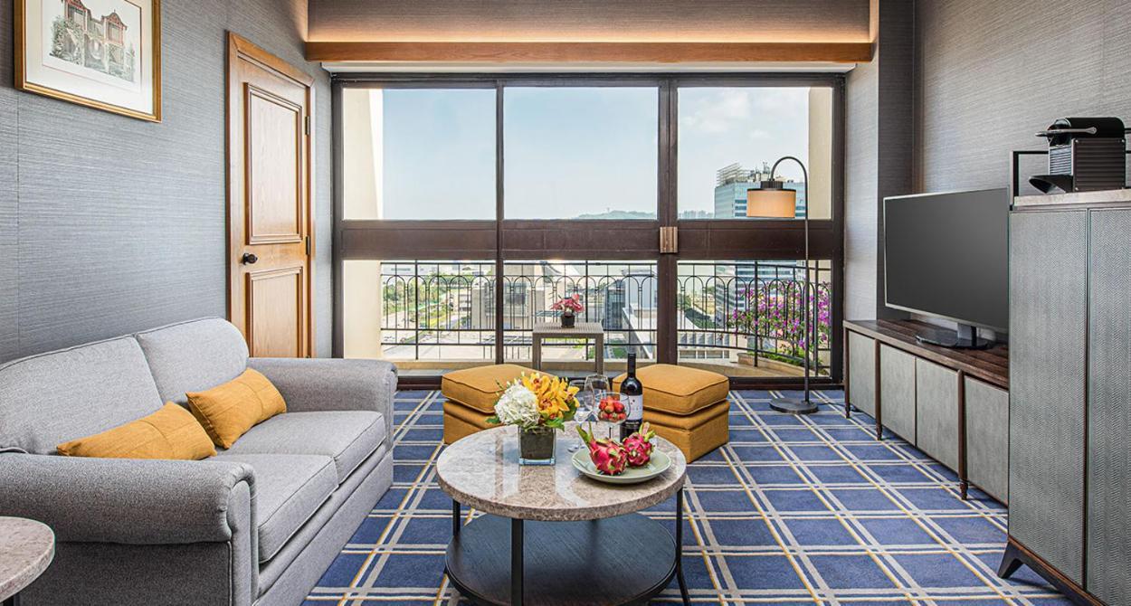 فندق غراند لابا ماكاو المظهر الخارجي الصورة Living room